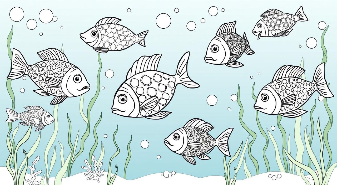 Fish Coloring Pages